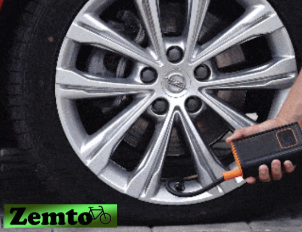 Elektrische Fahrradpumpe, Powerbank, Taschenlampe in einem! Auch Perfekte Geschenk Idee